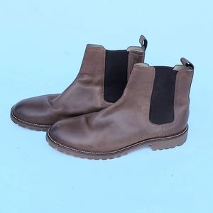 Brand New Banana Republic Men Brown Ankle Boots Si